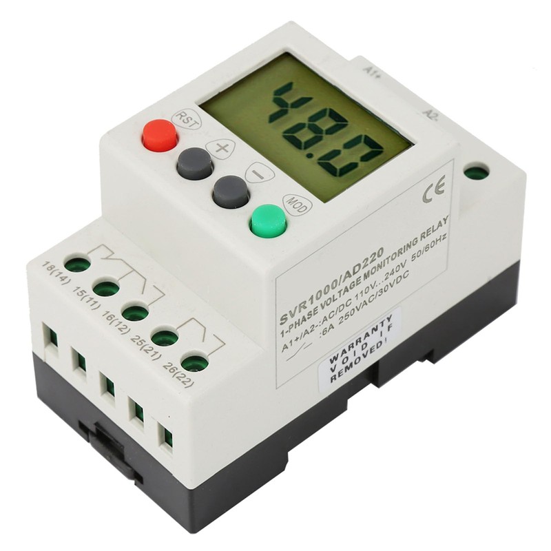 YWBL-WH SVR1000 Single Phase Voltage Monitoring Sequence Relay Over Voltage