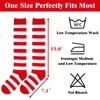 Striped Socks Elf Socks Red and White Striped Socks Christmas
