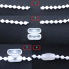 20 Pack Bead Chains Connector, 4.5mm #10 Ball Chain Cord