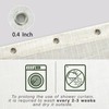 KOUFALL 78 Inch Shower Curtain 72 x 78 Inches Long,Linen