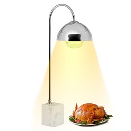 YMJOINMX Commercial Food Heat Lamp with Marble Base Food Warmer Heating Lamp Light for Buffet Food Service
