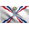DMSE Assyria Flag 3X5Ft Foot 100% Polyester 100D Flag