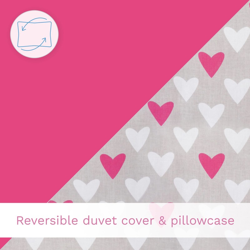 Baby Comfort 4 Piece Duvet Pillow Duvet Cover Pillowcase 80x70