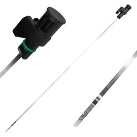 Tobenbone Transmission Dipstick, Transmission Fluid Dipstick Replacement OEM#31086-JA00A, CVT Transmission Fluid Oil Level Indicator Gauge Compatible for Nissan Maxima Murano Altima(Green)