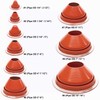 EAGLE 1 Silicone Flexible Roofing Pipe Flashing Boots - On
