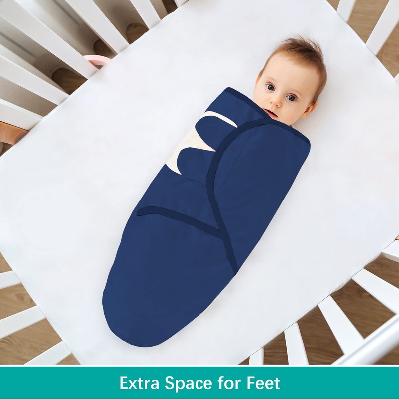 Biloban Baby Swaddles 0-3 Months for Boy & Girl, Cotton