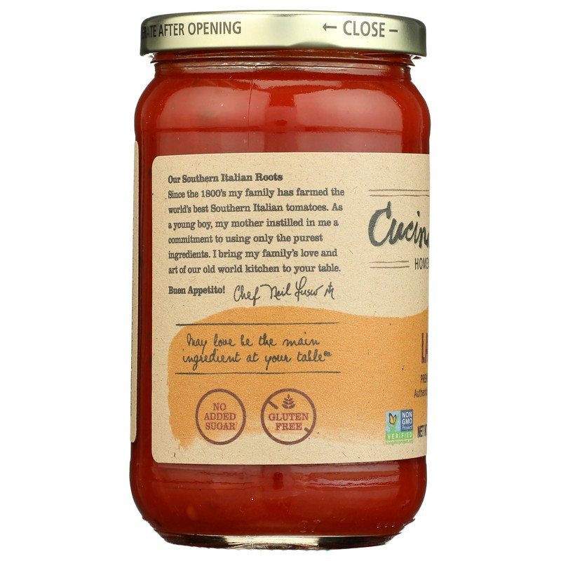 CUCINA ANTICA La Pizza Sauce, 16 OZ