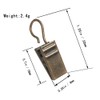 BEELY 40 Pack Metal Curtain Clips Hook Hanging Clamp Hooks