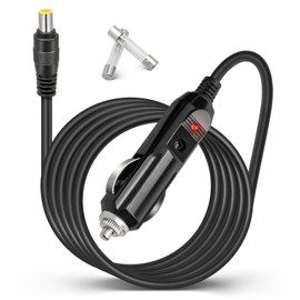 Cable de carga de coche Anina DC de 8 mm para BLUETTI EB3A EB70 EB70S estación de energía portátil DC 7,9 x 5,5 mm adaptador de encendedor de cigarrillos Cable de alimentación DC 12 V