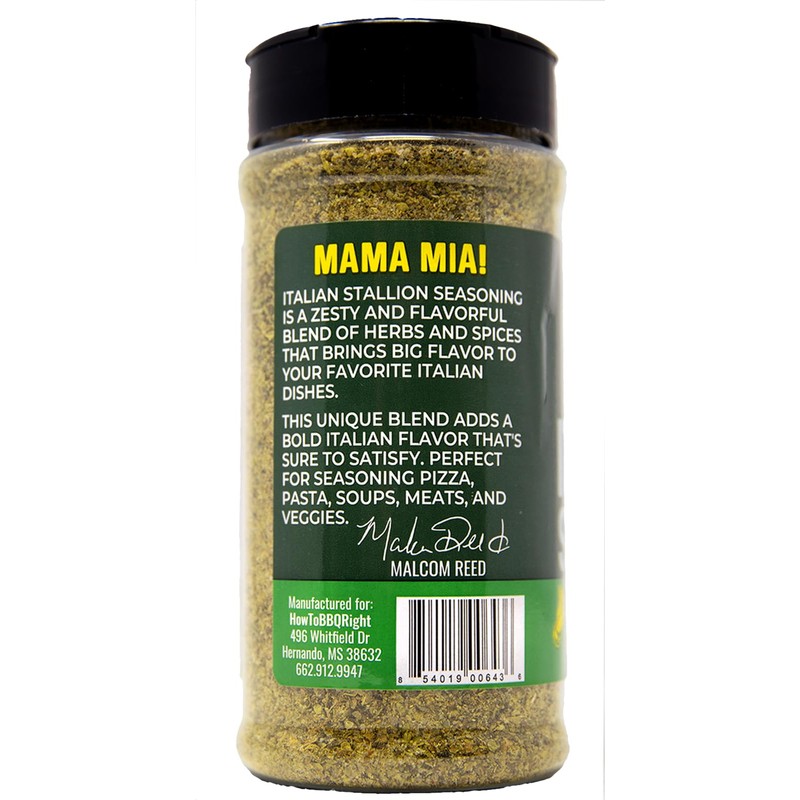 Malcom's Italian Stallion Seasoning | Italian Seasoning for pizza, pasta,