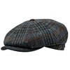 Sterkowski Harris Tweed 8 Panel Gatsby Classic Flat Cap UK