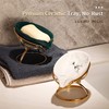 Dobbyby Leaf-Shaped Ceramic Soap Dish with Drain, Soap Holder, Soap