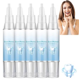 5PCS Gum Repair Gel,Natural Gum Repair Ge/l,Instant Teeth Whitening Pen,Effectively Prevent and Improve Gu/m Problems,Deeply Cleaning G/ums,Gu/m Shield G/el and Whitening,Enhances Overall G/um Health