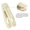 Andiker 20 Pack Velvet Hanger Clips Set, Finger Pants Clips