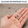 uxcell 10pcs Hole Plug 1/4 Inch (7mm) Button Plugs Fit