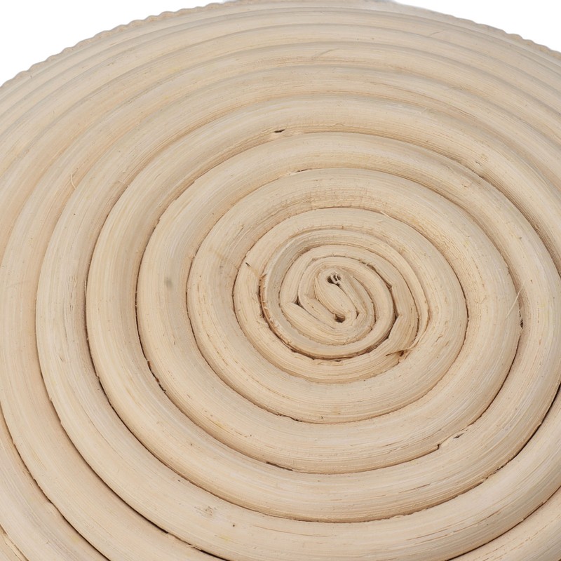 Round Bread Proofing Basket with Liner Cloth Dough Rising Rattan