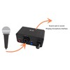 Mic Preamp, Microphone Gain Booster Dynamic Condenser 48V Phantom Power