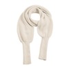 Edhomenn Wool Scarf for Women Knitted Wrap Pullover Multi-Use Solid