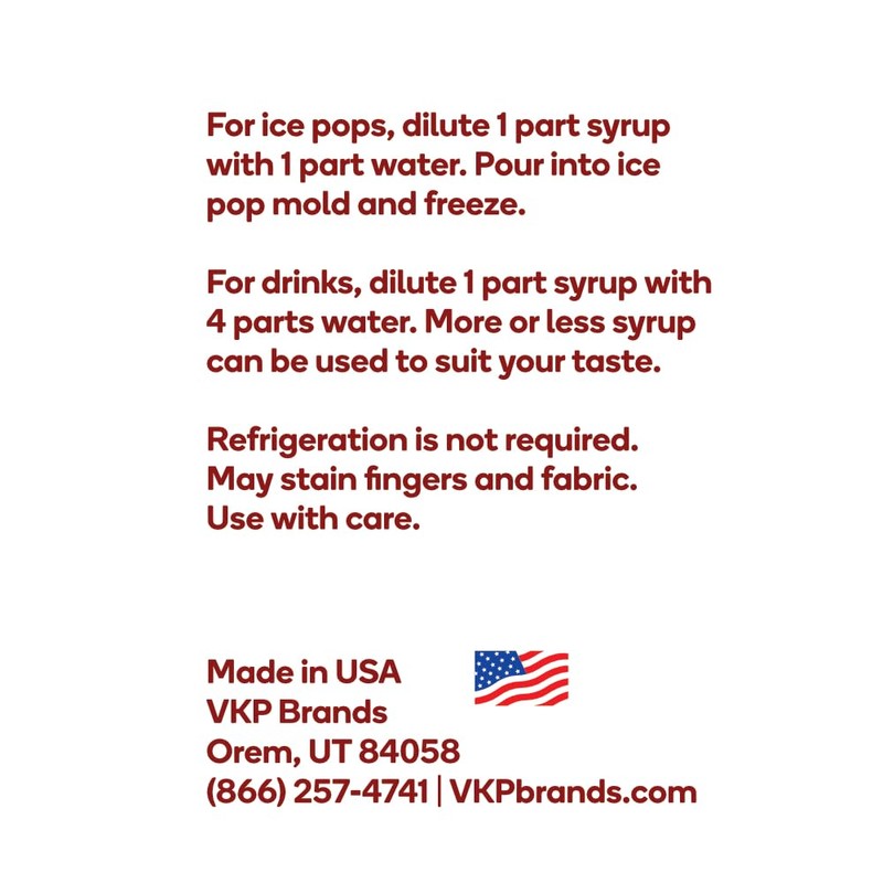 Time For Treats 3-Pack Cherry, Blue Raspberry, Watermelon Syrup for