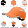 GADIEMKENSD Women's Unstructured Hats Reflective Brim UPF 50+ Outdoor Caps