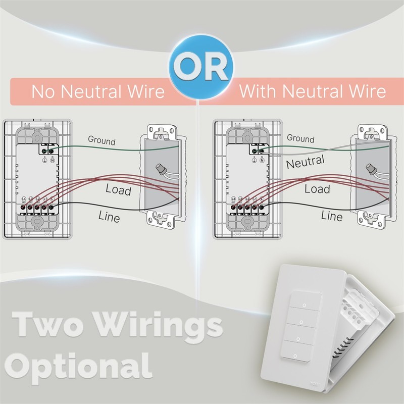 Tuya Zigbee Intelligent Home Switch SpringBack Light Switch Voice Control