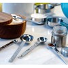 RSVP International Endurance Measuring Spoons, Round, Stainless Steel