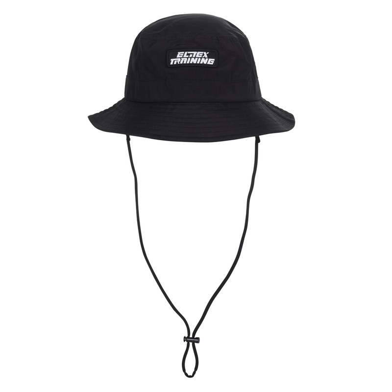 ELITEX TRAINING Boonie Unisex Water Resistant Velcro Sports Hat, black