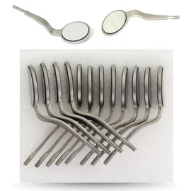 MASTERYD MIR#5DS/12 Dental Mouth Mirror Double Sided Cone Socket #5 Front Surface 12 Pcs Dental Instruments DN-2467