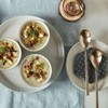 Denby Cutlery Korean Tableware 2-Person 6-Piece Set (Linear Matte Silver