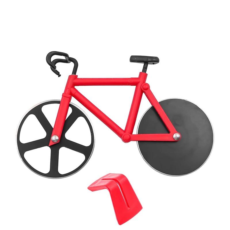 Alnicov Bike Pizza Cutter Pizza Cutter Wheel Stainless Steel Super