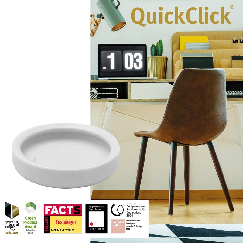 Wagner QuickClick® Plastic Gliders, Furniture Glides, Chair Glides, Replacement –