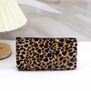 BAUIOREAD 2 Piece Leopard Print Makeup Bag,Small Makeup Bag for