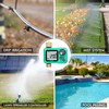 RESTMO Sprinkler Timer with Brass Inlet & Outlet, 3 Separate
