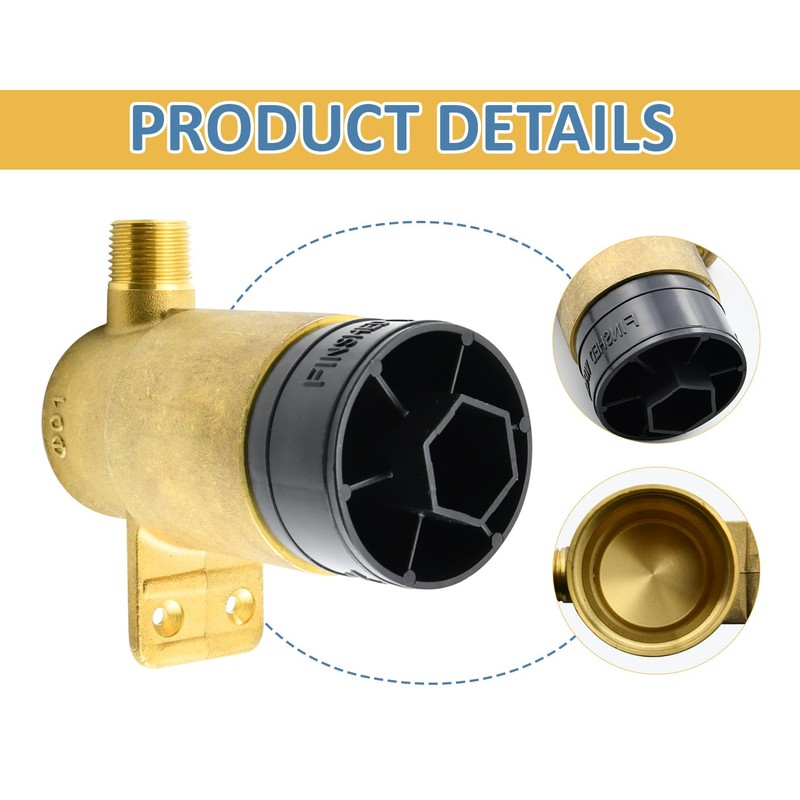 Compatible with Delta Faucet R50200 Body Spray 1/2" Rough in