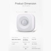 Eacam Motion Sensor Wireless Passive Infrared Detector 360° Detection Angle
