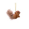 KAE Plastic Squirrel Christmas Figures, Set of 2, Brown