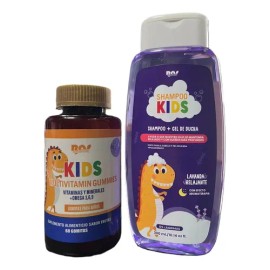 Gomitas Multivitaminas Para Niños 60 Unidades Sabor Frutas