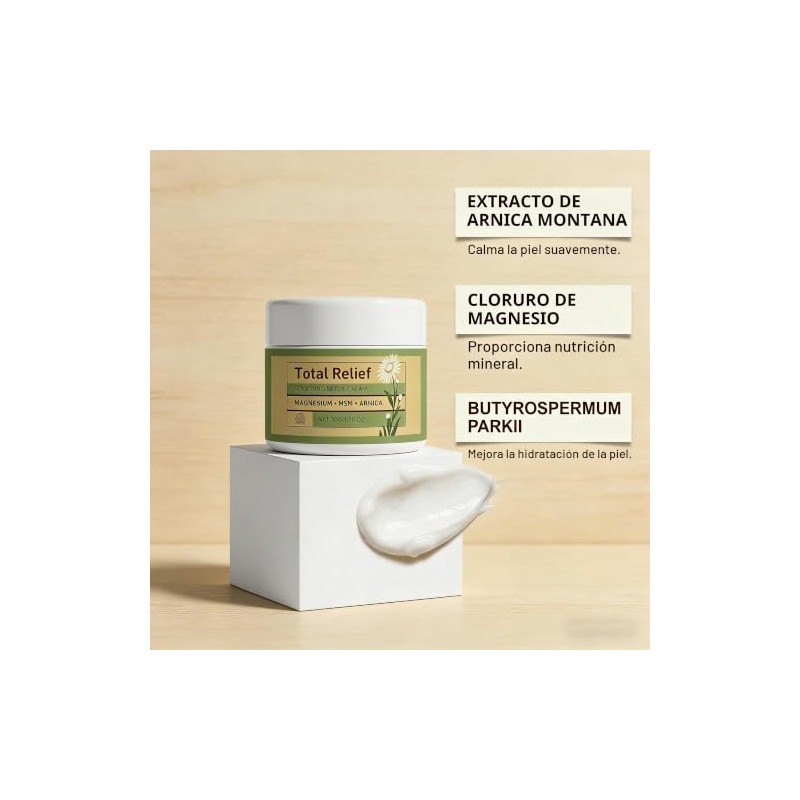Magnesium Cream, Fast Absorbing, Non Greasy Hydrating Lotion, Gentle Formula,
