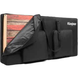 Cornhole Carrying Case - Fits 4' x 2' Regulation Size Board, Heavy-Duty Cornhole Boards Bag with Protective Padded Foam and Two Large Pockets for Outdoor Games