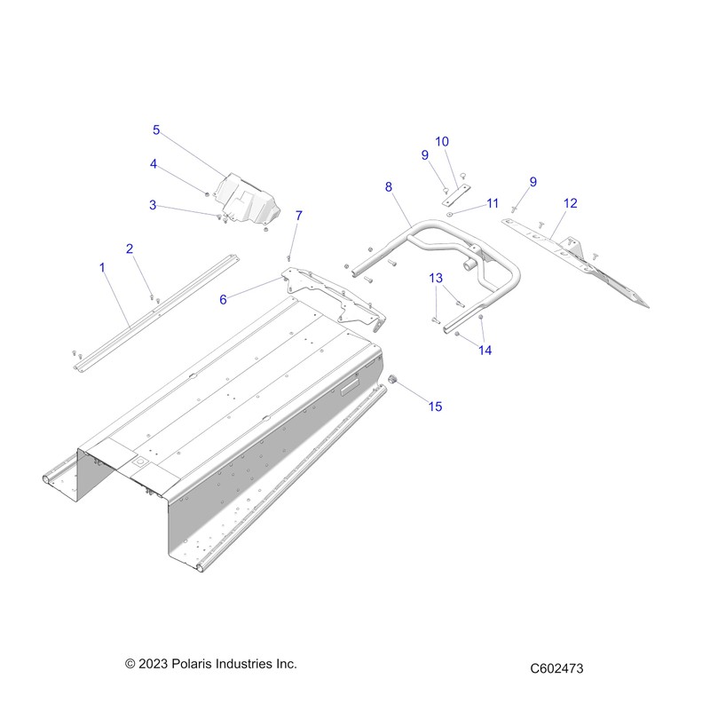 Polaris Snowmobile INDY® Snowmobile Hitch, Qty 1