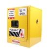 Gdrasuya10 Flammable Liquids Storage Cabinet, 12Gallon Hazardous Leakproof Bins Safety