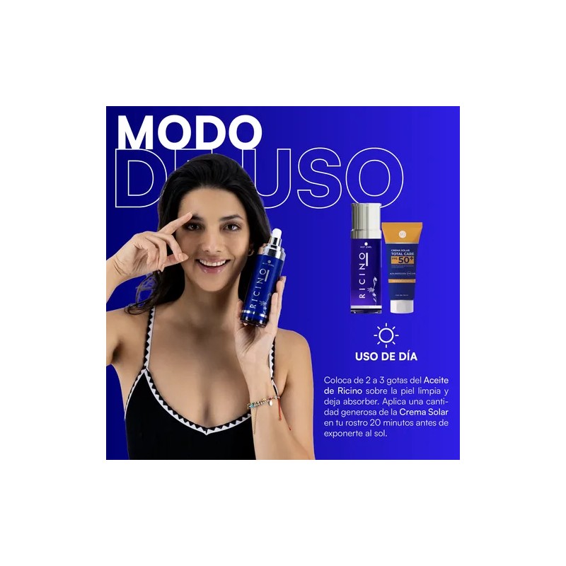 Mist Jewel Pack Crema Solar Aceite De Ricino Essentials