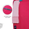 Encasa XO Adjustable Kitchen Apron with Pockets and Towel Holder