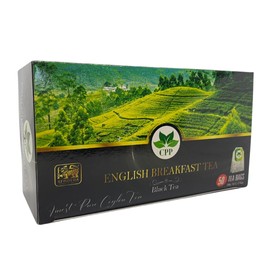 English Breakfast Tea | 100% Pure Natural Tea | Robust Single Origin Premium Ceylon Black Tea- Tea bags 300 Count (Pack of 6, 50 count each)