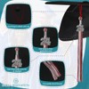Endea Graduation Mixed Double Color Tassel with Silver Bling Charm