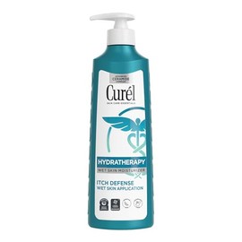 Curel Skincare Hydra Therapy Itch Defense Wet Skin Moisturizer, 12 Ounce
