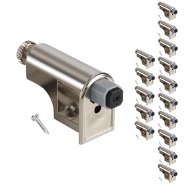 15 Pcs Soft Close Cabinet Door Damper, Universal Soft Close Door Dampers for Cabinet Doors/Wardrobe/Kitchen/Bookcases, Hydraulic Cabinet Buffer Damper, Silent door closing, with self-Closing Mechanism