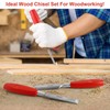 3 Pcs Chisel Set, Wood Chisels for Woodworking DIY Wood
