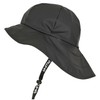 AWHA Sou’wester Rain Hat, Black/Unisex - Waterproof Hat with Wide