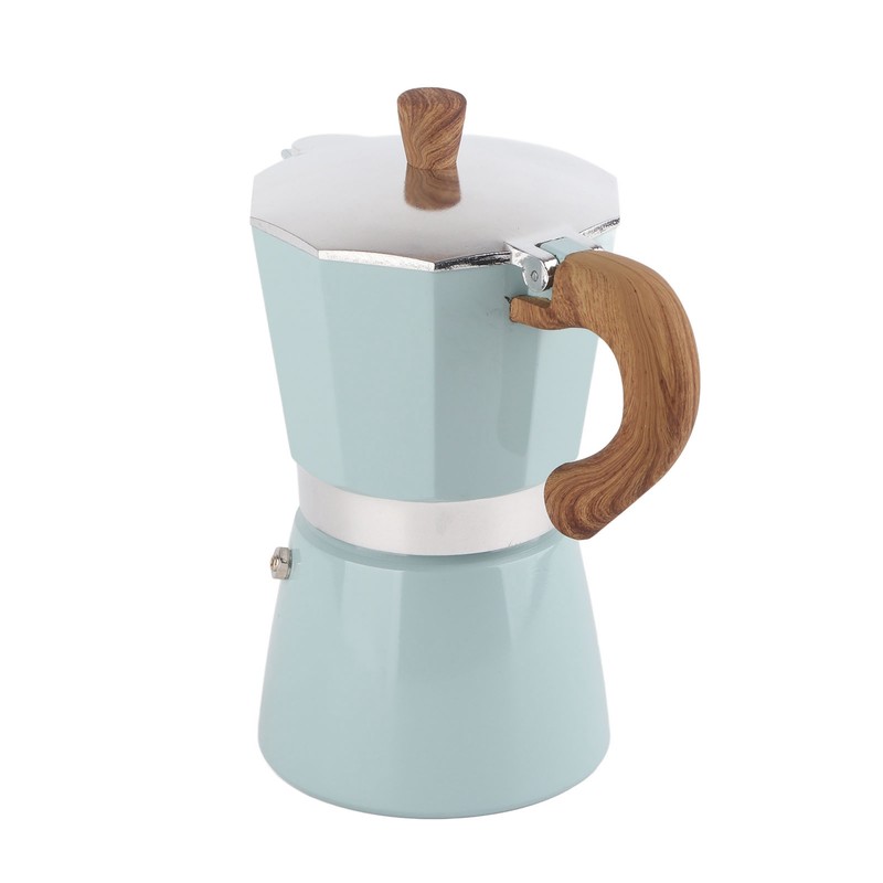 Moka Coffee Maker 300ml 6 Cups Aluminum Alloy Fine Details